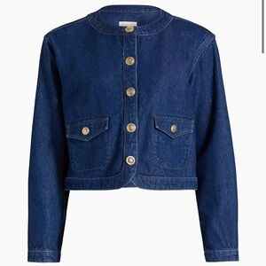 NWT Reformation Braxton Denim Jacket